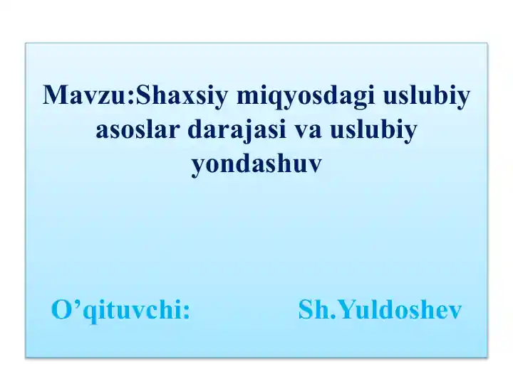 Product slide 1