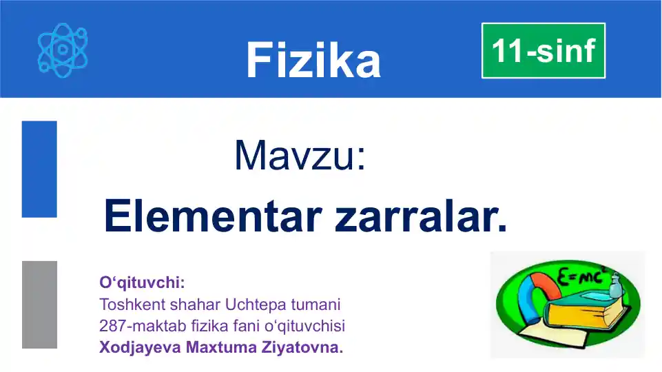 Elementar zarralar