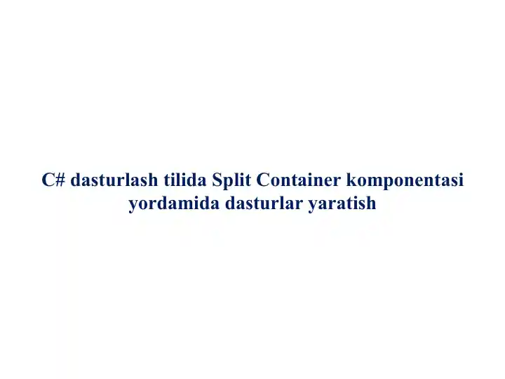 Product slide 1