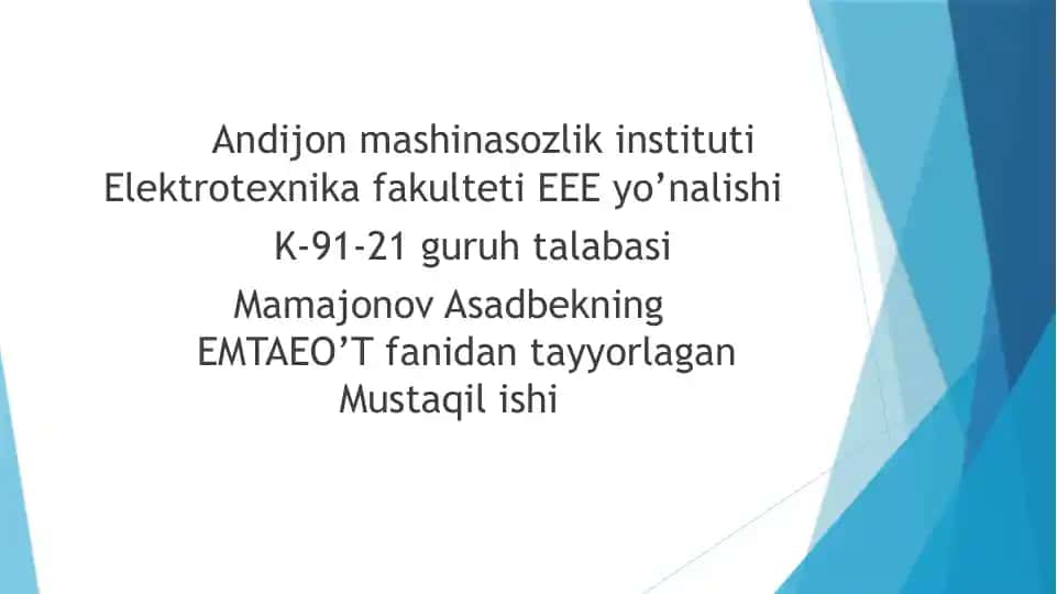 Tiristorli ishgatushirgich