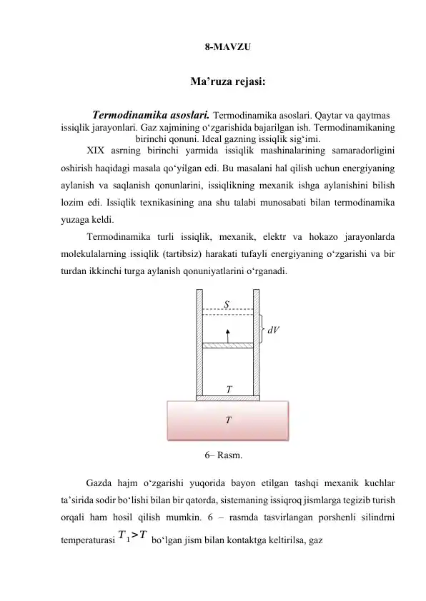 Termodinamika asoslari