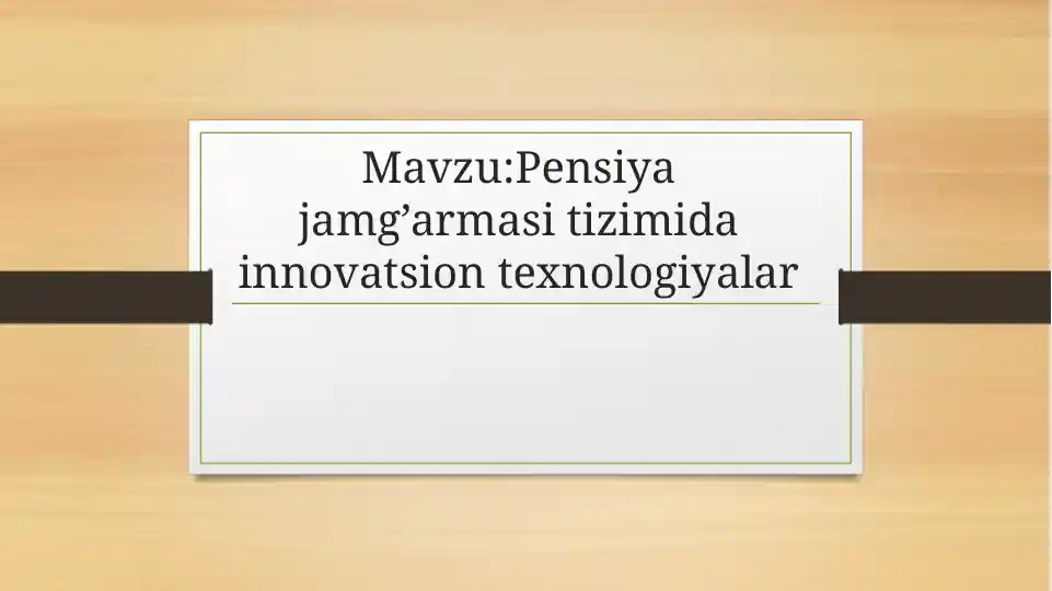 Product slide 1