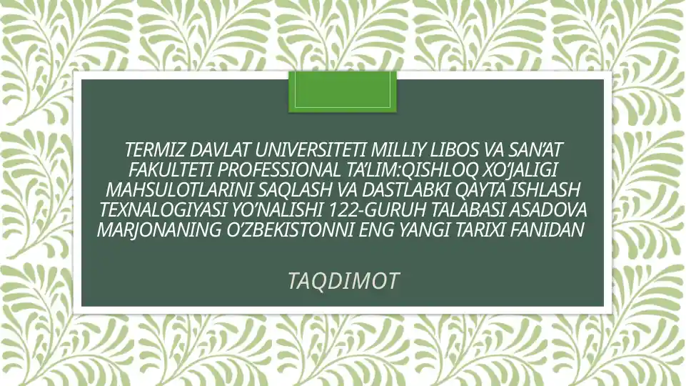 Product slide 1