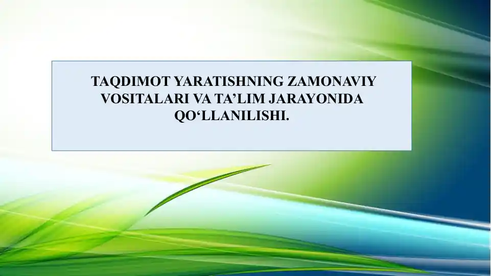 Product slide 1