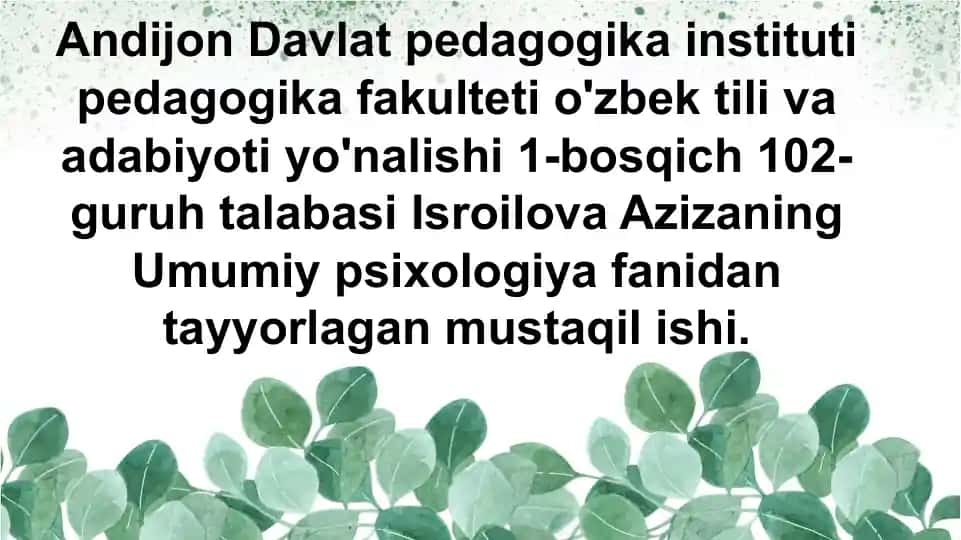 Oila Psixologiyasi