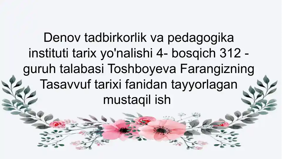 Abdulqodir Jiloniy hayoti va faoliyati