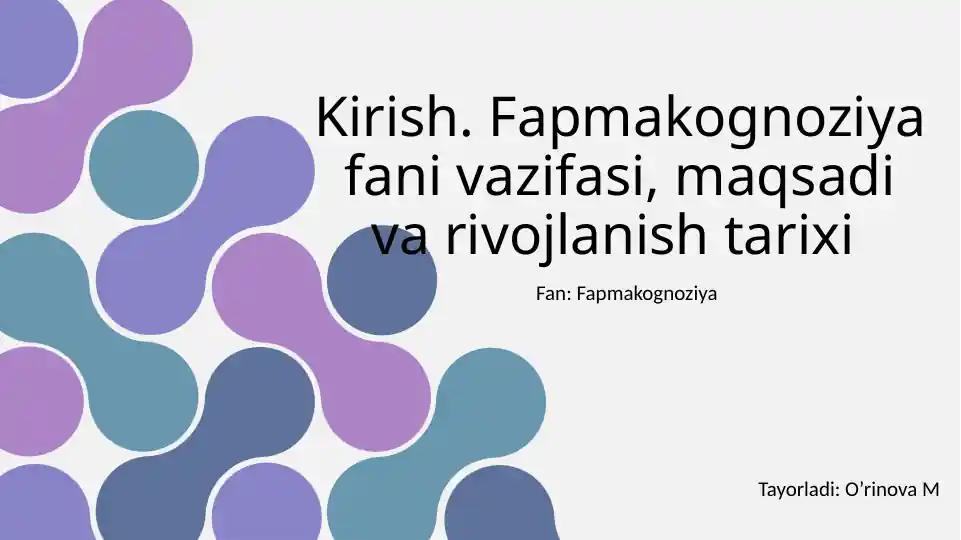 Fapmakognoziya