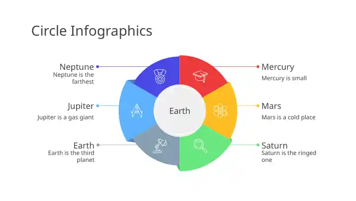 Circle Infographics – Venus