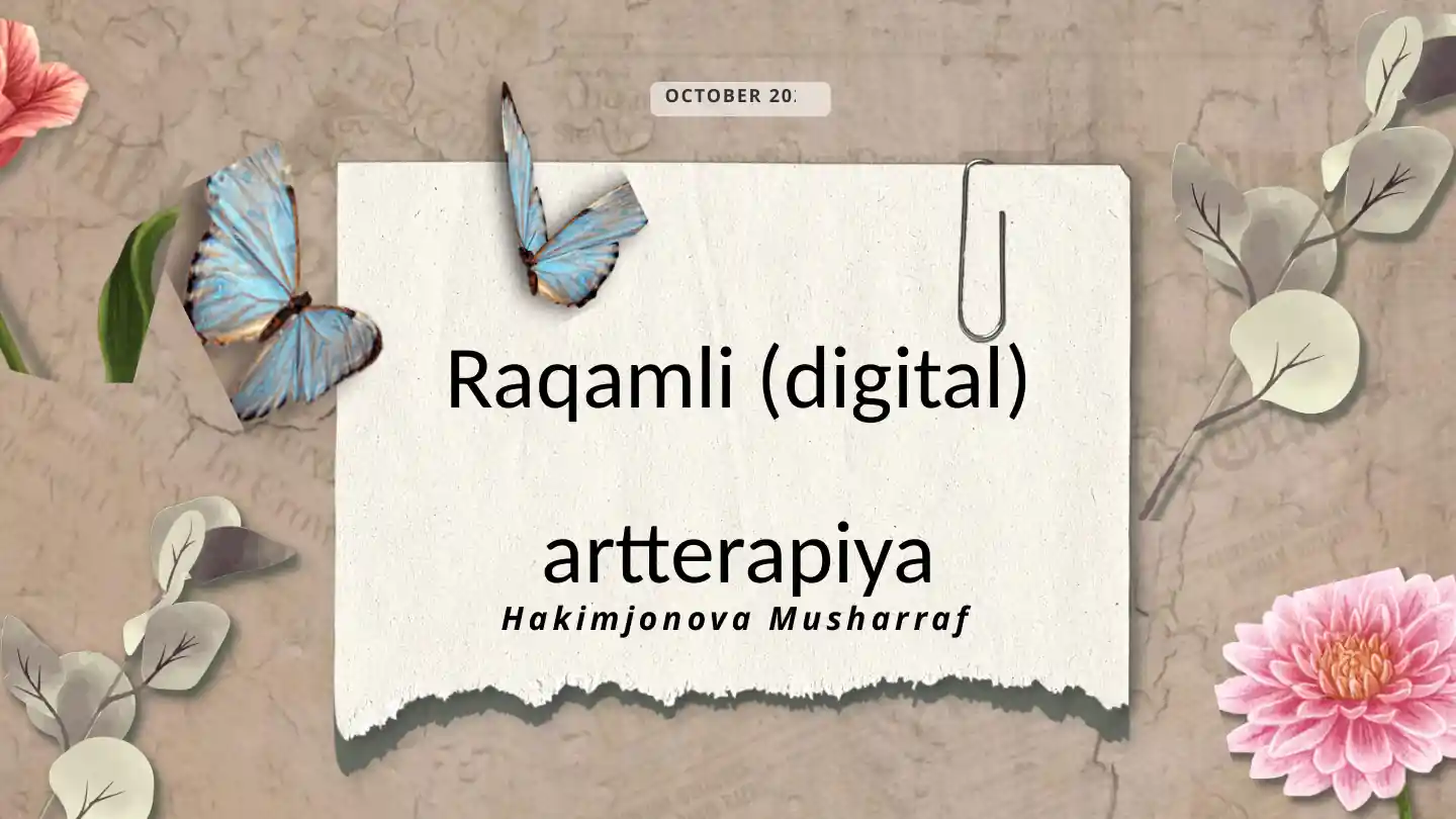 Raqamli artterapiya