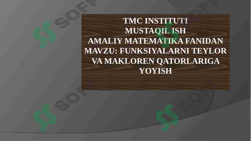 Product slide 1