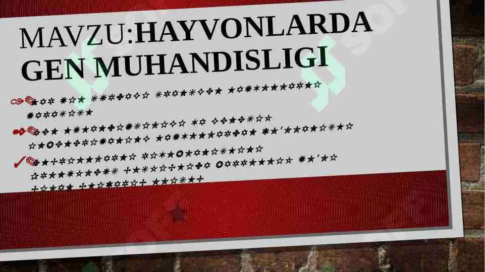 HAYVONLARDA GEN MUHANDISLIGI, Har xil turdagi transGen hayvonlarni yaratish