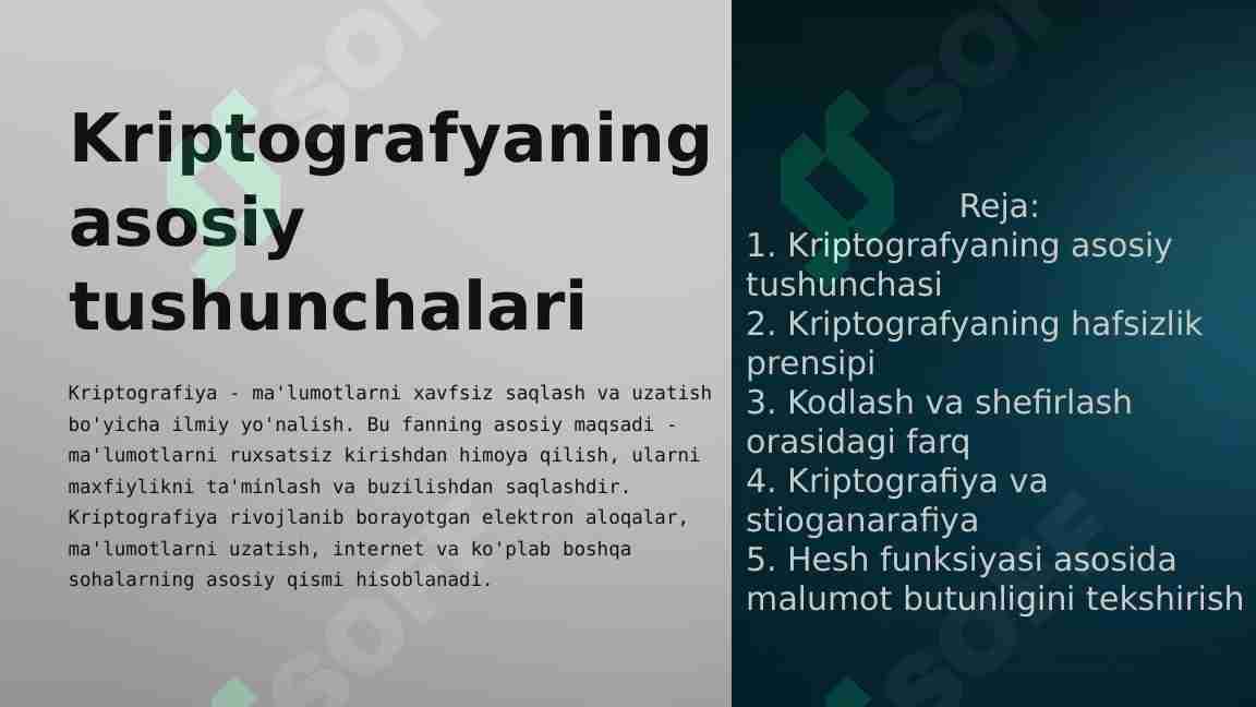 Product slide 1