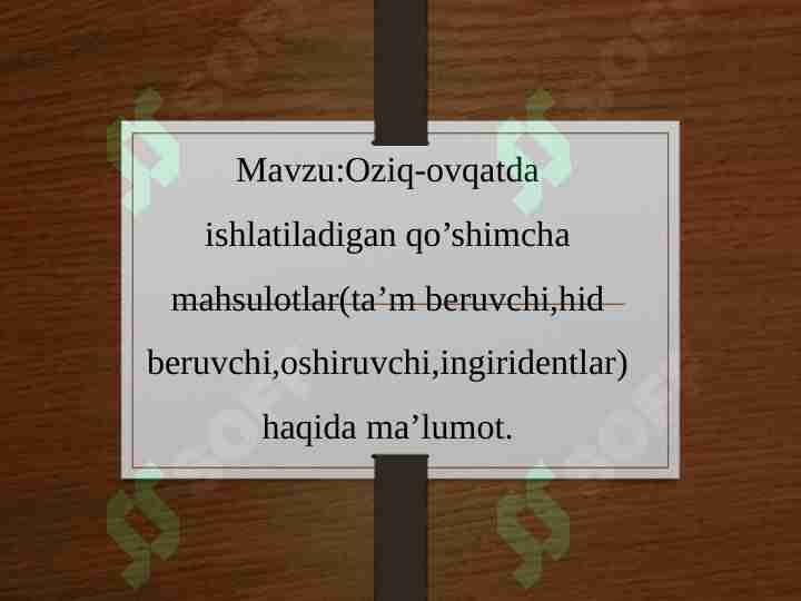Product slide 1