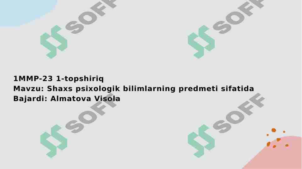 Product slide 1