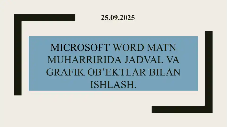 Microsoft Word