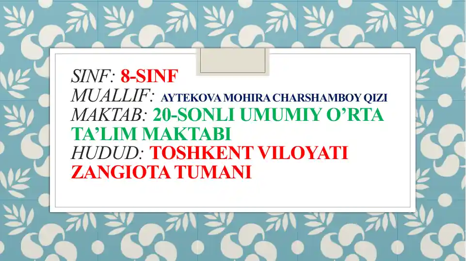 Product slide 1