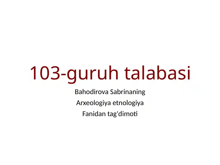 Product slide 1
