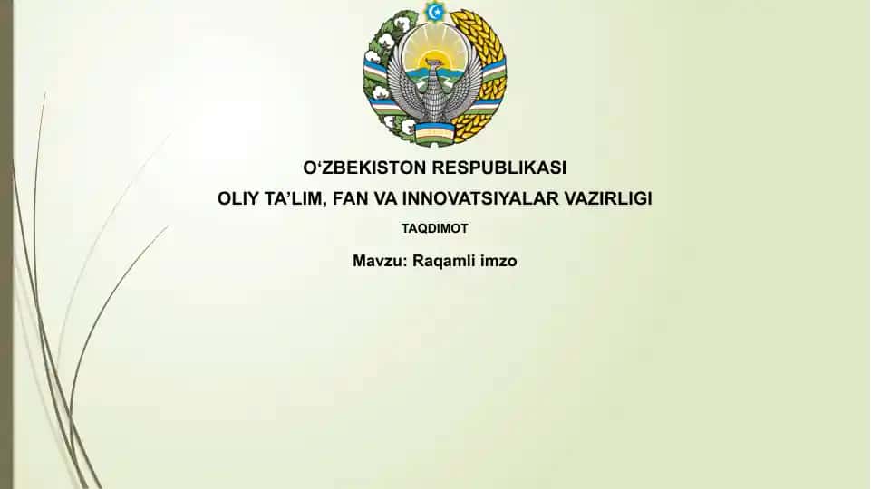 Raqamli imzo
