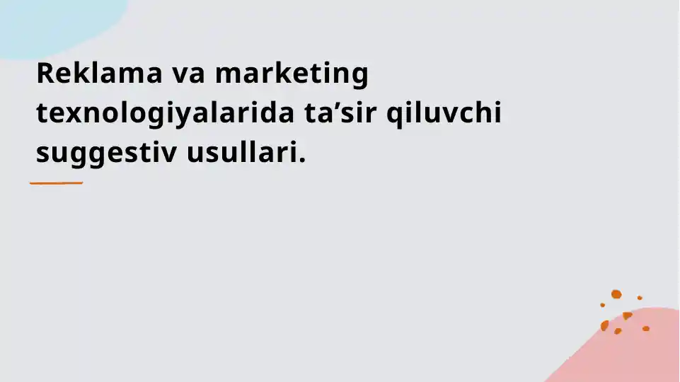 Product slide 1