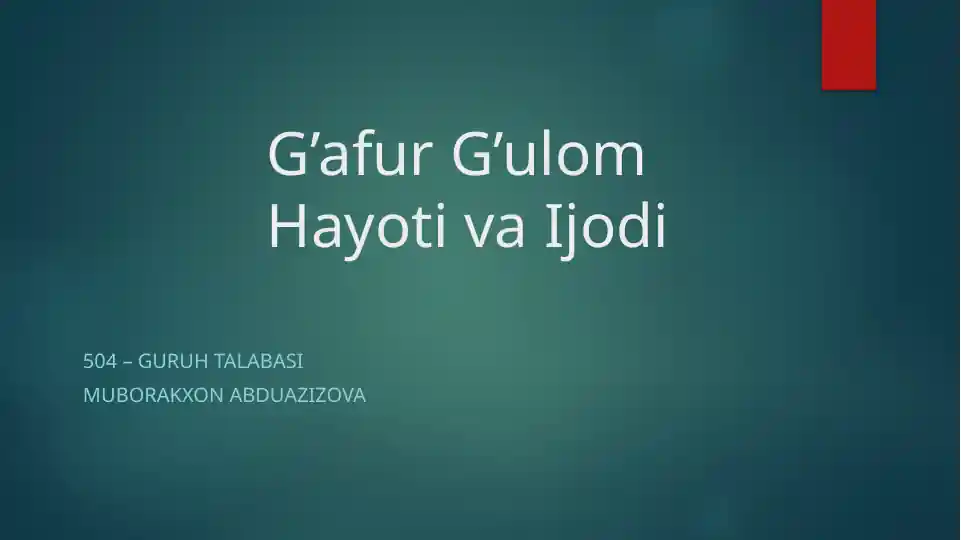 Product slide 1