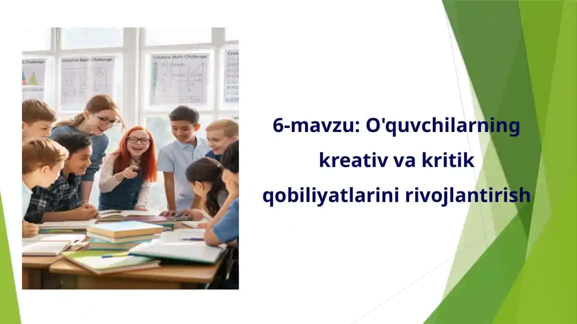 Creative Math Challenge