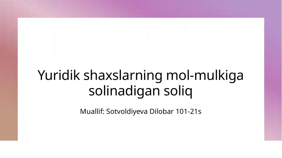 Product slide 1