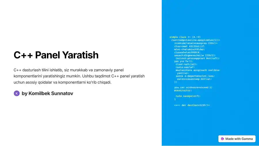 Product slide 1
