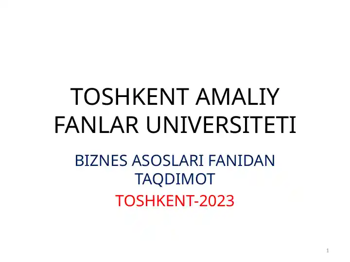 Product slide 1