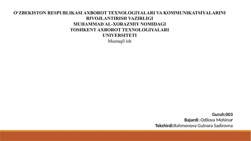 Ekotizm Ekologiyasi