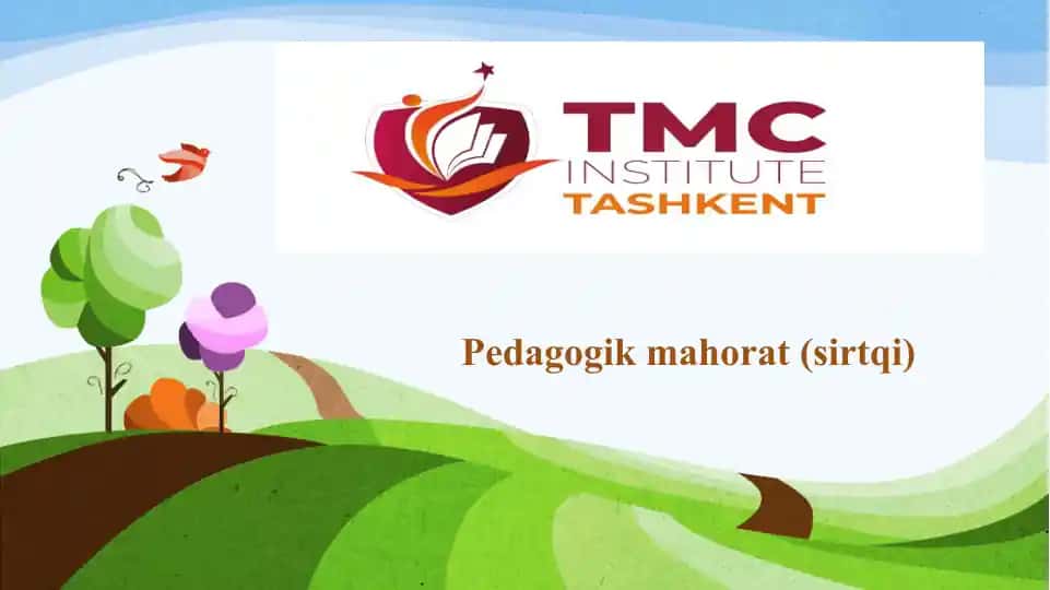 Pedagogik mahorat (sirtqi)