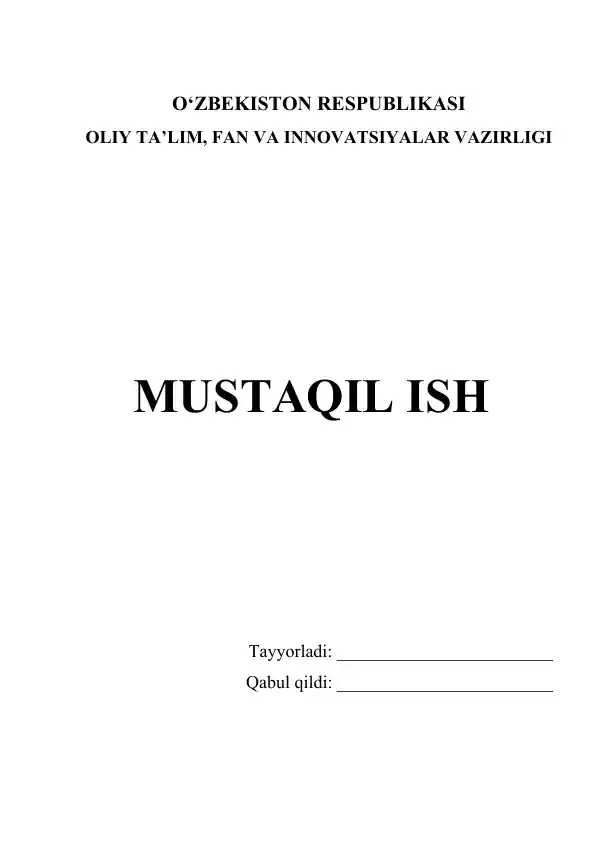 PEDAGOGIK QOBILIYAT VA UNING TUZILISHI