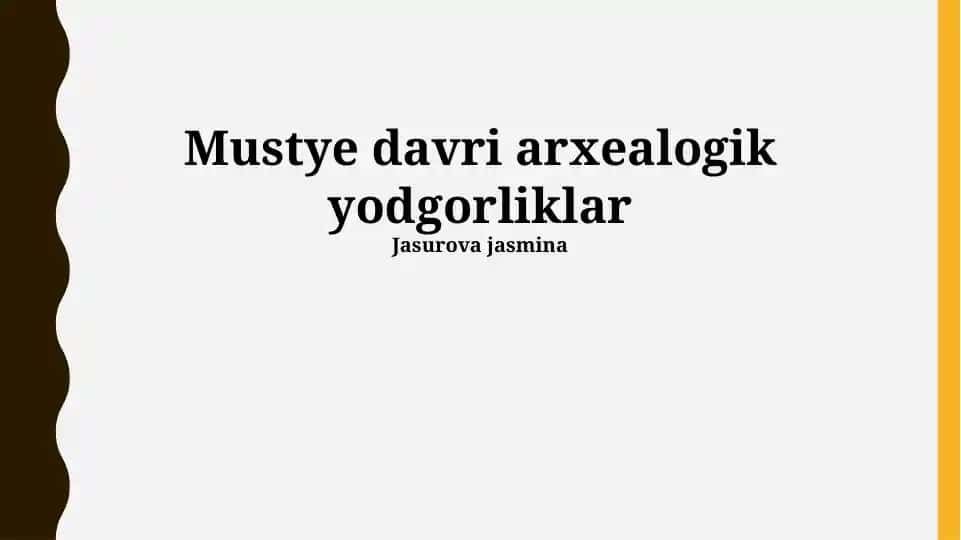 Tosh qurollar texnologiyasi