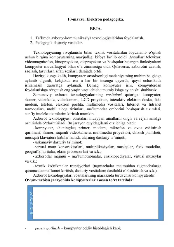 Elektron pedagogika