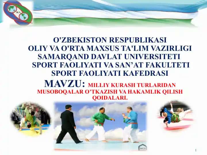 Milliy Kurash Turlari