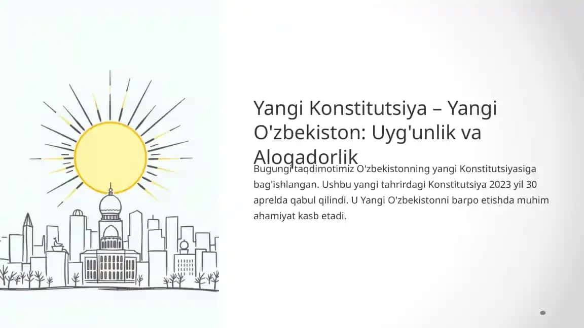 Yangi Konstitutsiya