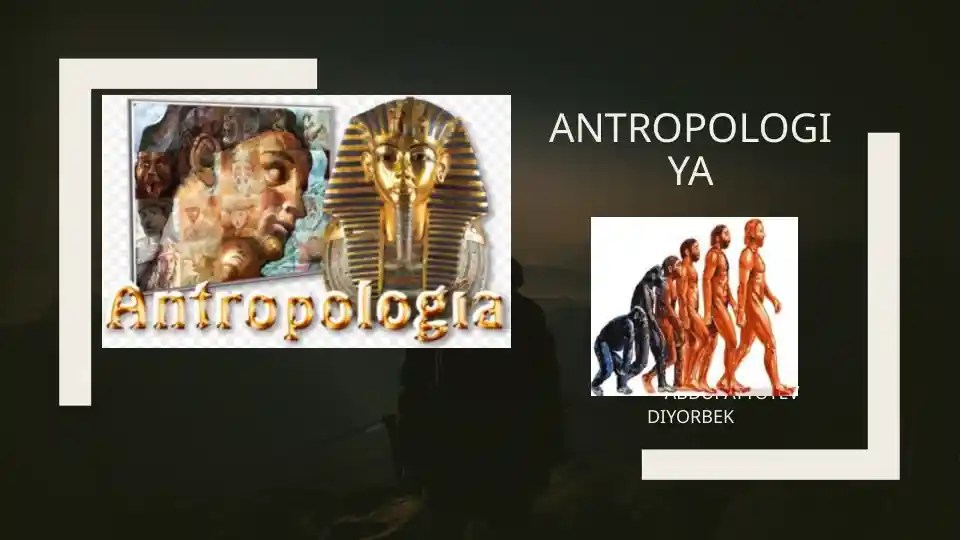 Antropologiya