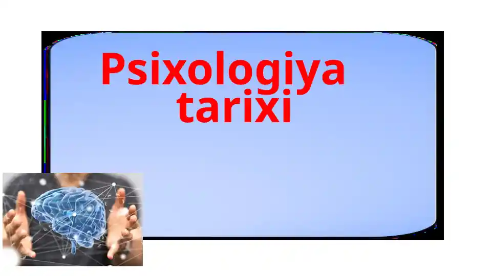 Psixologiyatarixi