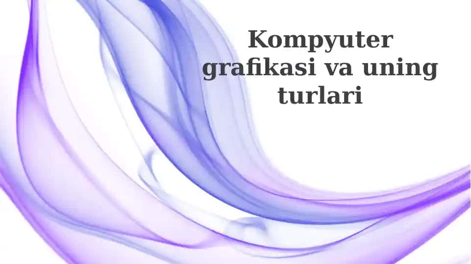Kompyutergrafikasi