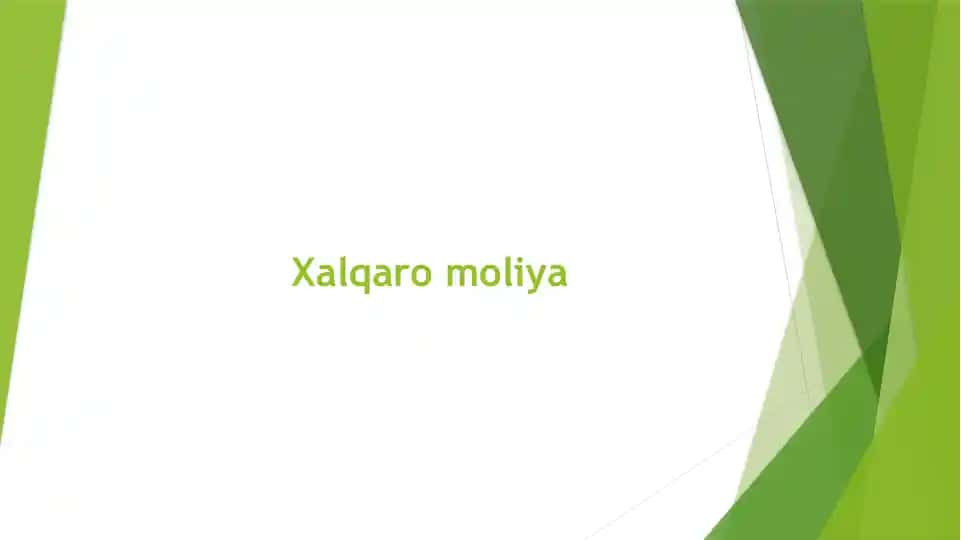 Xalqaromoliya