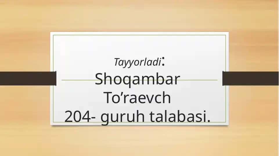 Tabiatni muhofaza qilish