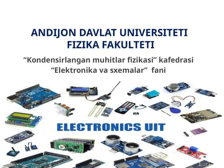 Yarimo’TKAZGICHLI DIODNING VOLT-AMPER XARAKTERISTIKASINI OʻRGANISH