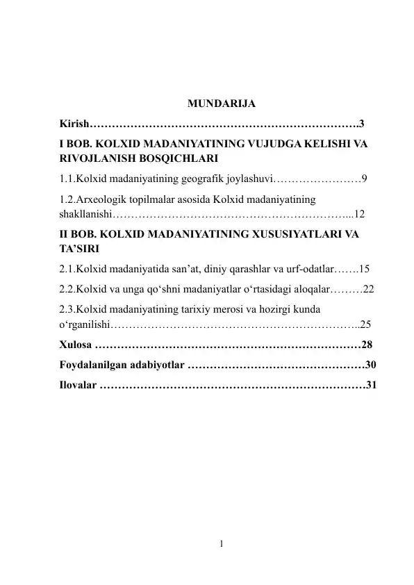 Kolxid madaniyati