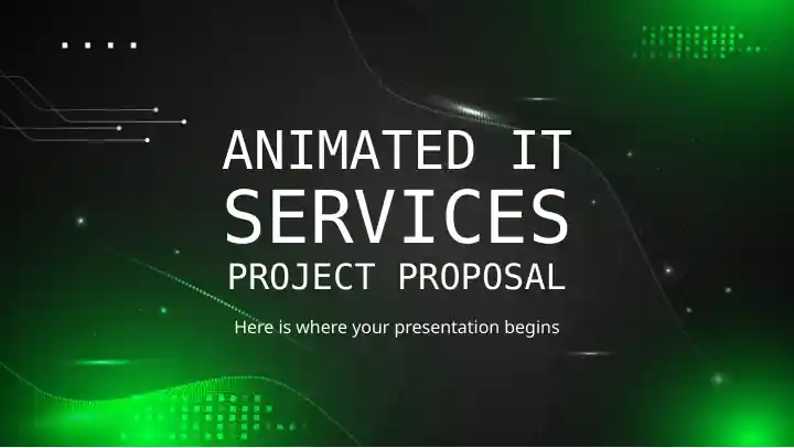 ANIMATED ITSERVICESPROJECT PROPOSAL