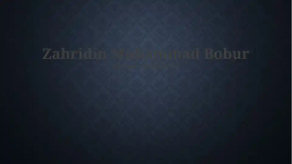 Zahridin Muhammad Bobur