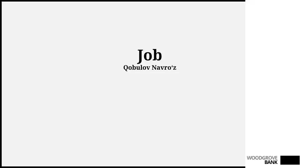 Job