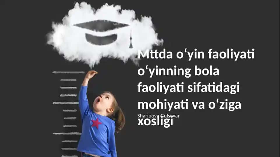 MTTDA o'yin faoliyati: Mohiyat va o'ziga xoslik