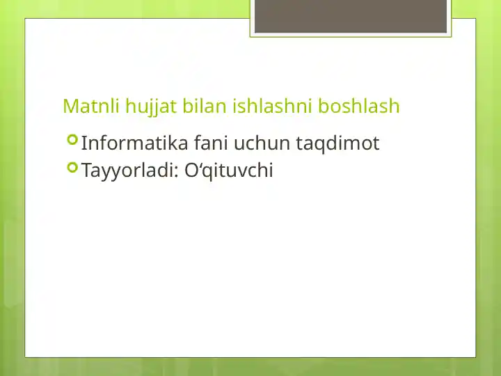 Product slide 1
