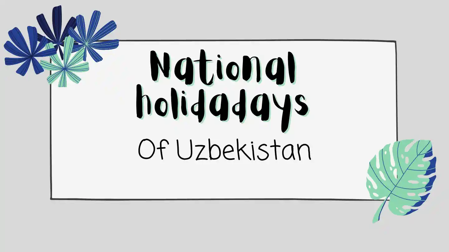 National holidays