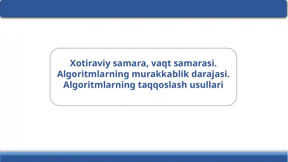 Algoritm
