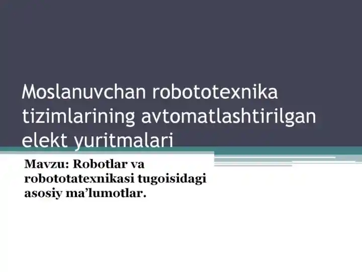 Product slide 1